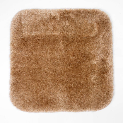 Коврик для ванной комнаты Wern, 57х55х2,8 см, коричневый, BM-2514