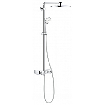 Душевая система поворотная с термостатом Grohe SmartControl хром (26507000) Душевая система поворотная с термостатом Grohe SmartControl хром (26507000)