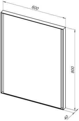 Зеркало Allen Brau Infinity 60 1.21018.WT белый Зеркало Allen Brau Infinity 60 1.21018.WT белый