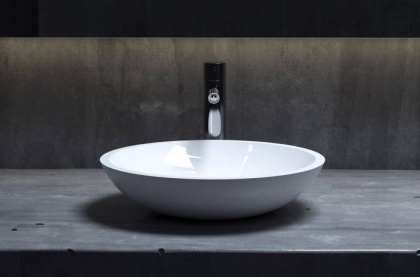 Раковина Salini CALLISTA 105 1101205SMRF S-Stone покраска по RAL полностью, накладная, матовая Раковина Salini CALLISTA 105 1101205SMRF S-Stone покраска по RAL полностью, накладная, матовая