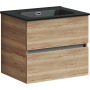 Тумба подвесная SANCOS Urban 590х450х550, c двумя ящиками оснащенными доводчиками, дуб галифакс натуральный , арт. UR60EG Тумба подвесная SANCOS Urban 590х450х550, c двумя ящиками оснащенными доводчиками, дуб галифакс натуральный , арт. UR60EG