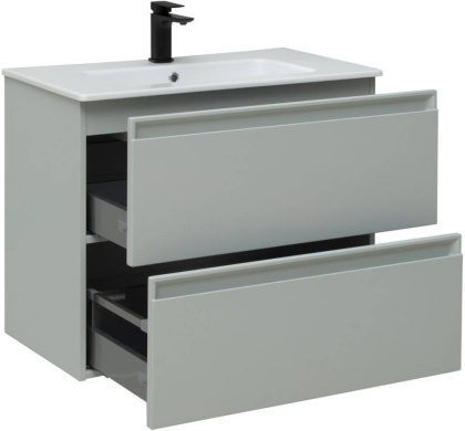 Тумба под раковину Allen Brau Eclipse 80 1.E1002.PWM папирус матовый