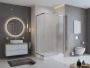 Душевой уголок BelBagno UNO-195-AH-2-90/70-P-Cr Душевой уголок BelBagno UNO-195-AH-2-90/70-P-Cr