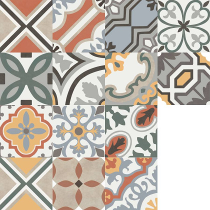 Керамогранит Poly Mix 20х20 NEW Керамогранит Poly Mix 20х20 NEW