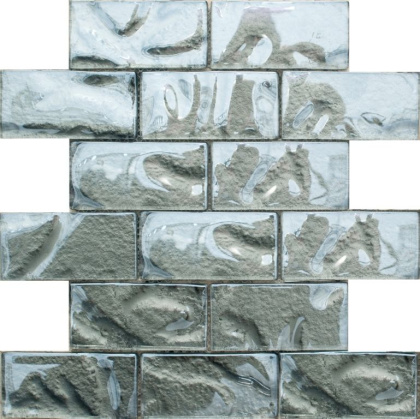Мозаика S-826 стекло (48*98*8) 248*298 