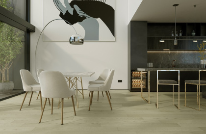 Кварцевый паркет Quartz Parquet Классик Дуб Шампань, 414, 7/1,2 мм