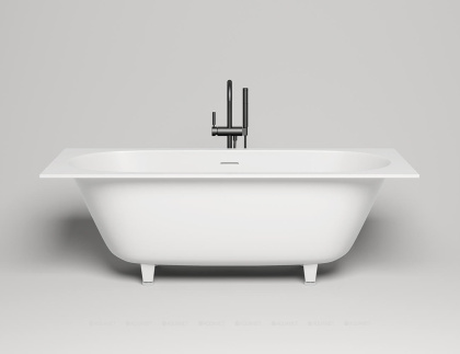 Ванна из литьевого мрамора Salini Ornella Axis Kit 180х80 103511M матовая Ванна из литьевого мрамора Salini Ornella Axis Kit 180х80 103511M матовая