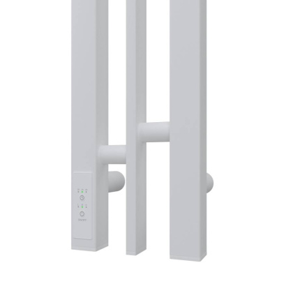 Полотенцесушитель электрический Point Фрея PN20718W П2 100x800 диммер слева, белый Полотенцесушитель электрический Point Фрея PN20718W П2 100x800 диммер слева, белый