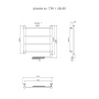 Полотенцесушитель Аспект эл ТЭН 1 60*50 (ЛЦ6) Полотенцесушитель Аспект эл ТЭН 1 60*50 (ЛЦ6)