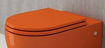 Крышка-сиденье для унитаза Bocchi Speciale XL A0320-012 оранжевое, шт Крышка-сиденье для унитаза Bocchi Speciale XL A0320-012 оранжевое, шт