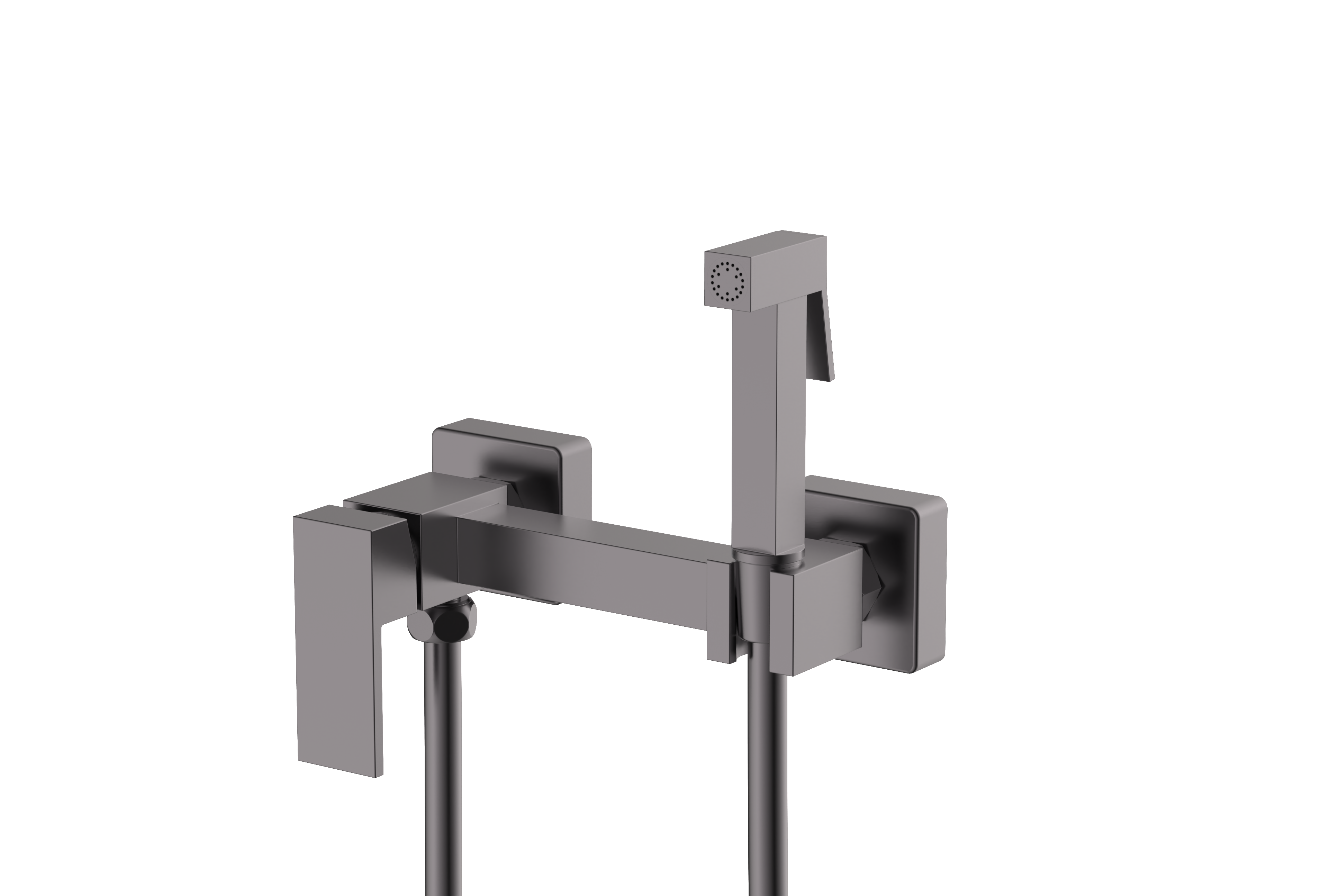 Смеситель Splenka настенный с гигиеническим душем S98.51.07