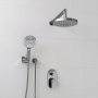 A14029 Встраиваемый комплект для душа с верхней душевой насадкой и лейкой Wasserkraft