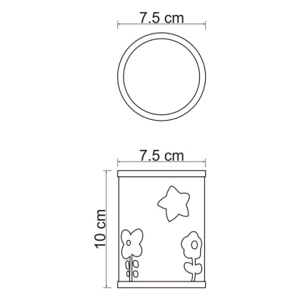 Lossa K-3428 Стакан для зубных щеток Lossa K-3428 Стакан для зубных щеток