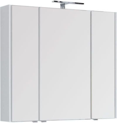 Зеркало-шкаф Aquanet Августа 100 белый Зеркало-шкаф Aquanet Августа 100 белый