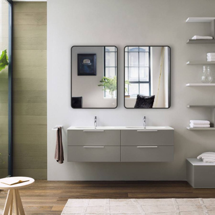 Зеркало LED VLM-3VC500B 500х700 c сенсорным выключателем и диммером Зеркало LED VLM-3VC500B 500х700 c сенсорным выключателем и диммером