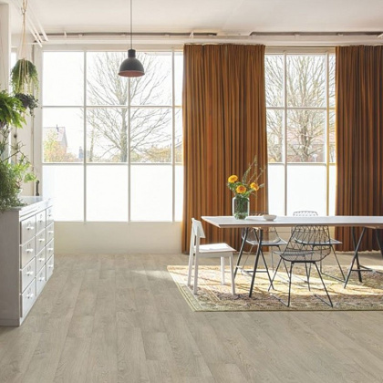 Ламинат Quick Step Classic Plus Hydro CLH 1405 Дуб Светло-серый Старинный Ламинат Quick Step Classic Plus Hydro CLH 1405 Дуб Светло-серый Старинный