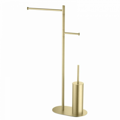 Стойка в ванную комнату TIMO Saona 13085/17 золото матовое Стойка в ванную комнату TIMO Saona 13085/17 золото матовое
