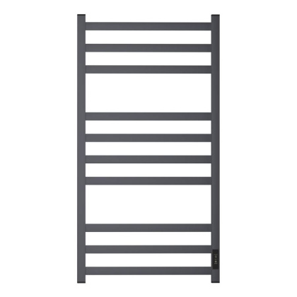 Полотенцесушитель электрический Point Меркурий PN83850GR П10 500x1000, диммер справа, графит премиум Полотенцесушитель электрический Point Меркурий PN83850GR П10 500x1000, диммер справа, графит премиум