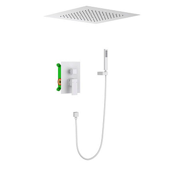 Душевая система Timo Selene SX-2029/16SM скрытого монтажа, белый матовый Душевая система Timo Selene SX-2029/16SM скрытого монтажа, белый матовый