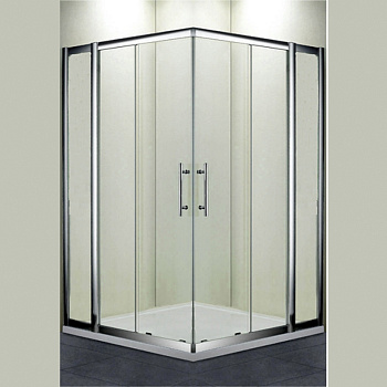 Душевой уголок RGW Hotel HO-311 110x110 профиль Хром стекло прозрачное