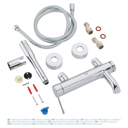 Смеситель для ванны Grohe Essence New 33628001 хром