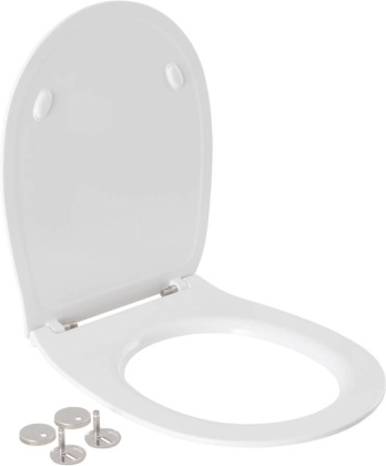 Крышка-сиденье для унитаза Allen Brau Fantasy Smartfix, Soft-Close 4.11005.20 белый глянец Крышка-сиденье для унитаза Allen Brau Fantasy Smartfix, Soft-Close 4.11005.20 белый глянец