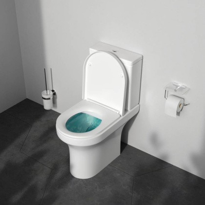 C85A8601SC X-joy унитаз-компакт без ободка с сиденьем микролифт