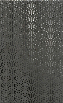 Декор HGD\D371\6400 Ломбардиа антрацит 25*40*8 (уп\10шт), шт