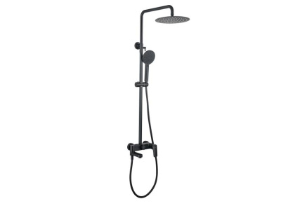 Душевая система 3jet 250мм AQUATEK, матовый черный AQ2040MB Душевая система 3jet 250мм AQUATEK, матовый черный AQ2040MB