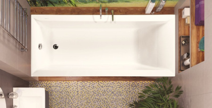 Акриловая ванна VAGNERPLAST VERONELA 170x75 Акриловая ванна VAGNERPLAST VERONELA 170x75