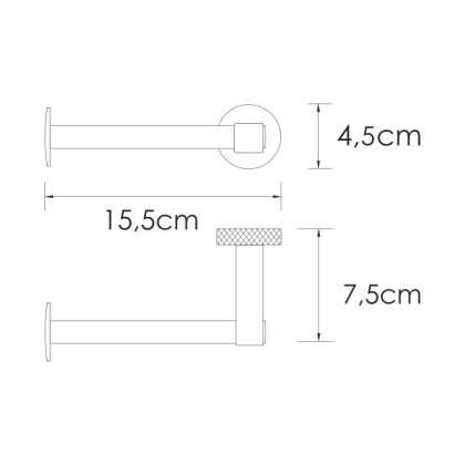 Mosel K-46696 Держатель туалетной бумаги Mosel K-46696 Держатель туалетной бумаги