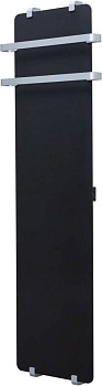 Полотенцесушитель электрический Allen Brau Infinity 140x44 с рейлингом 2.0 и креплением, серебро браш Полотенцесушитель электрический Allen Brau Infinity 140x44 с рейлингом 2.0 и креплением, серебро браш