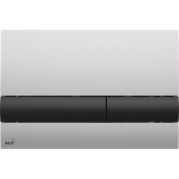 Кнопка управления для скрытых систем инсталляции, xром-мат/черный