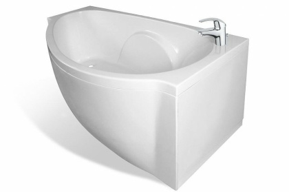 Ванна из искусственного мрамора Эстет Грация R 170x94 Ванна из искусственного мрамора Эстет Грация R 170x94
