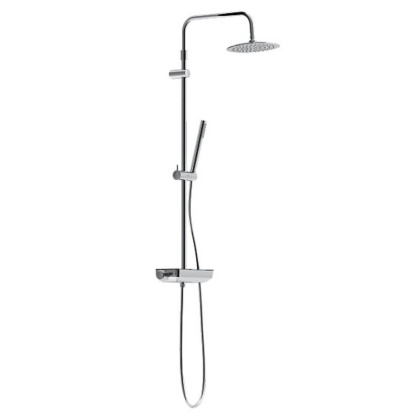 936780000 Scandinavian Pure душевая система с душевым смесителем-полкой, хром 936780000 Scandinavian Pure душевая система с душевым смесителем-полкой, хром