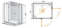 VERONA-W-AH-2-120/100-P-Cr-L Душевой уголок