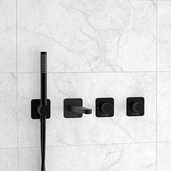 A5251.299.301.302.242.217 Встраиваемый комплект для ванны с лейкой и изливом