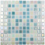 Стеклянная мозаика MIX GREEN 553/554, Shell
