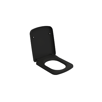 Сиденье с крышкой Scala, дюропласт, плавное опускание, матовый черный, арт. A0312-004 (A0322-004), шт Сиденье с крышкой Scala, дюропласт, плавное опускание, матовый черный, арт. A0312-004 (A0322-004), шт