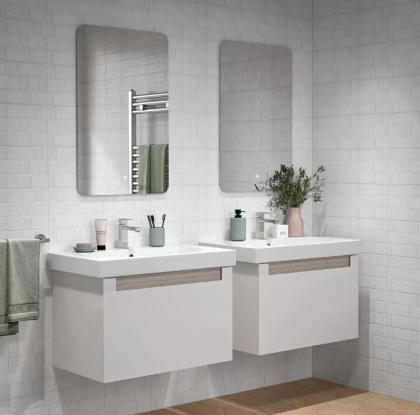 Бьянка белый глянцевый антик 20x60x0,9