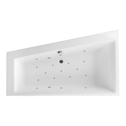 Ванна EXCELLENT Sfera Slim 170x100 (левая) "RELAX" (хром) Ванна EXCELLENT Sfera Slim 170x100 (левая) "RELAX" (хром)