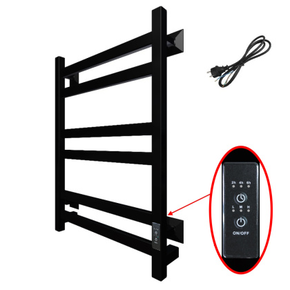 Полотенцесушитель Пэк сп 21 кв 60х50 черный ВГП Полотенцесушитель Пэк сп 21 кв 60х50 черный ВГП