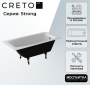 Ванна чугунная Creto Strong 170х80 см 25-1178 Ванна чугунная Creto Strong 170х80 см 25-1178