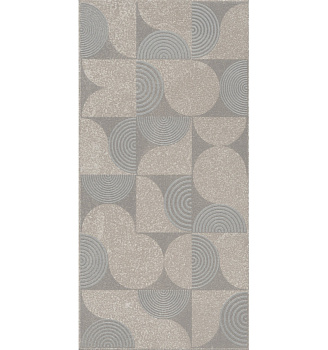 Бордюр AZ\B006\11232R Авенида серый светлый (30см*14,5см*9мм) (8шт/0,348м2) обрезной, шт