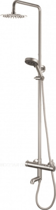 Душевая стойка Aquanet Steel AF210-72S Душевая стойка Aquanet Steel AF210-72S