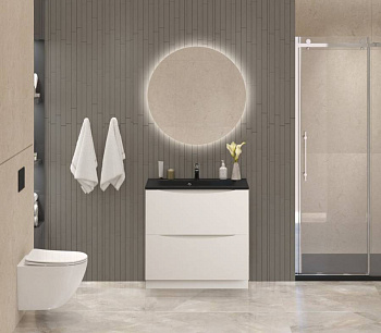 Раковина из искусственного камня BelBagno BB700/450-LV-ART-AST-NERO Раковина из искусственного камня BelBagno BB700/450-LV-ART-AST-NERO