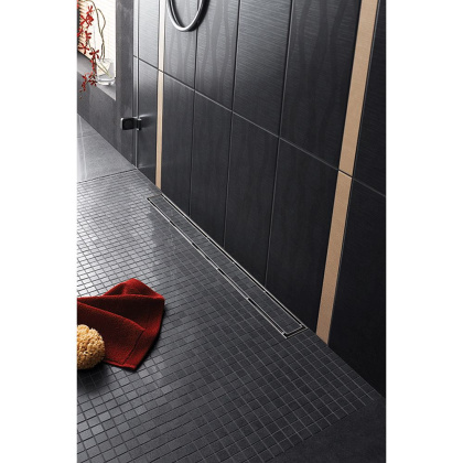 Основа для плитки TECEdrainline под облицовку плиткой "plate", прямая, 700