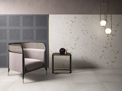 Декор K1440UL030010 Jardin White Boiserie Matt. Rec. 40x120