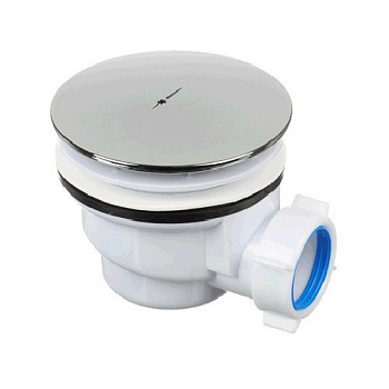 Сифон для поддона АниПласт(хром), шт Сифон для поддона АниПласт(хром), шт