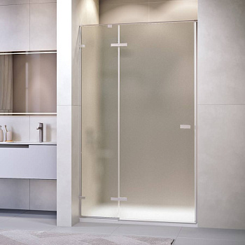 Душевая дверь 150*200 RGW SV-004 Хром/Матовое/8 мм (EasyClean)